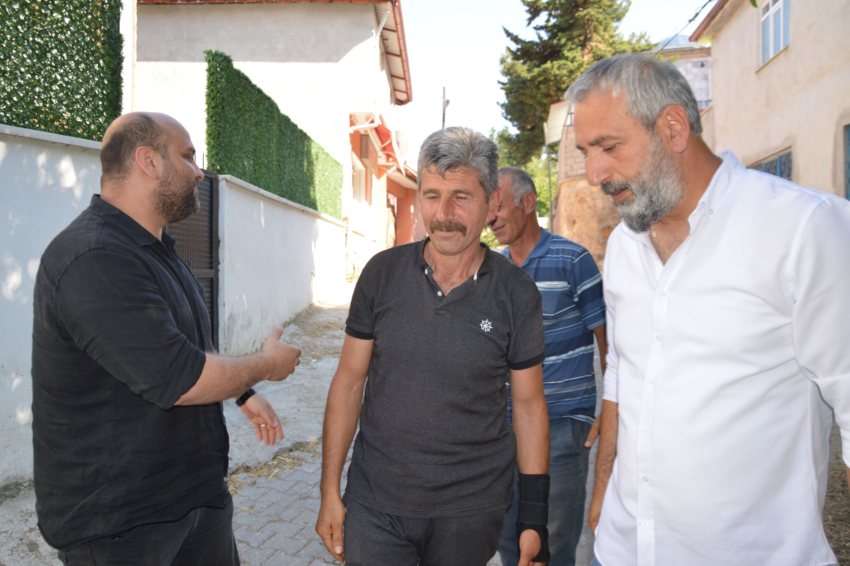 MHP Havza İlçe Başkanı Yüksel’den geçmiş olsun ziyareti