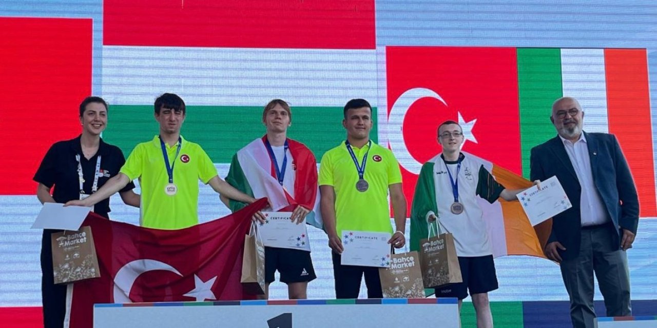 Samsunlu sporcu Avrupa ikincisi