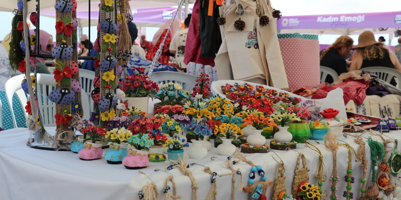 Samsun'da Kadın Emeği Festivali başladı