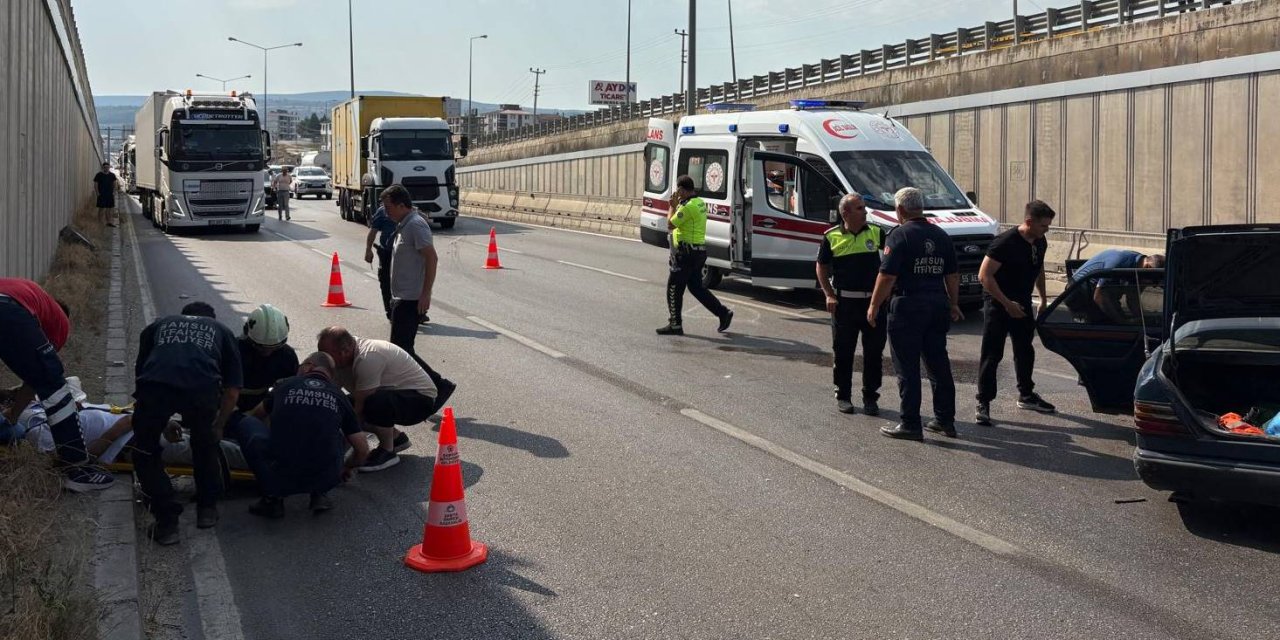Trafik kazasında 5 kişi yaralandı