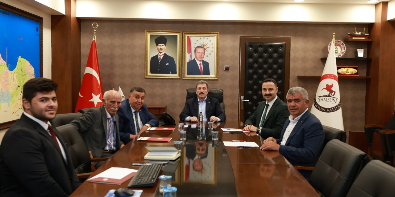 Samsun Valiliği'nde Havza OSB Toplantısı