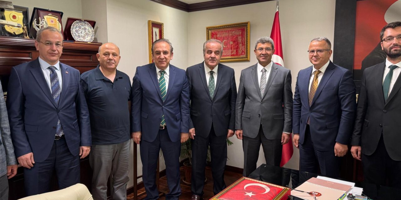 Samsun Yeşilay'dan Aydemir ve Köse'ye ziyaret