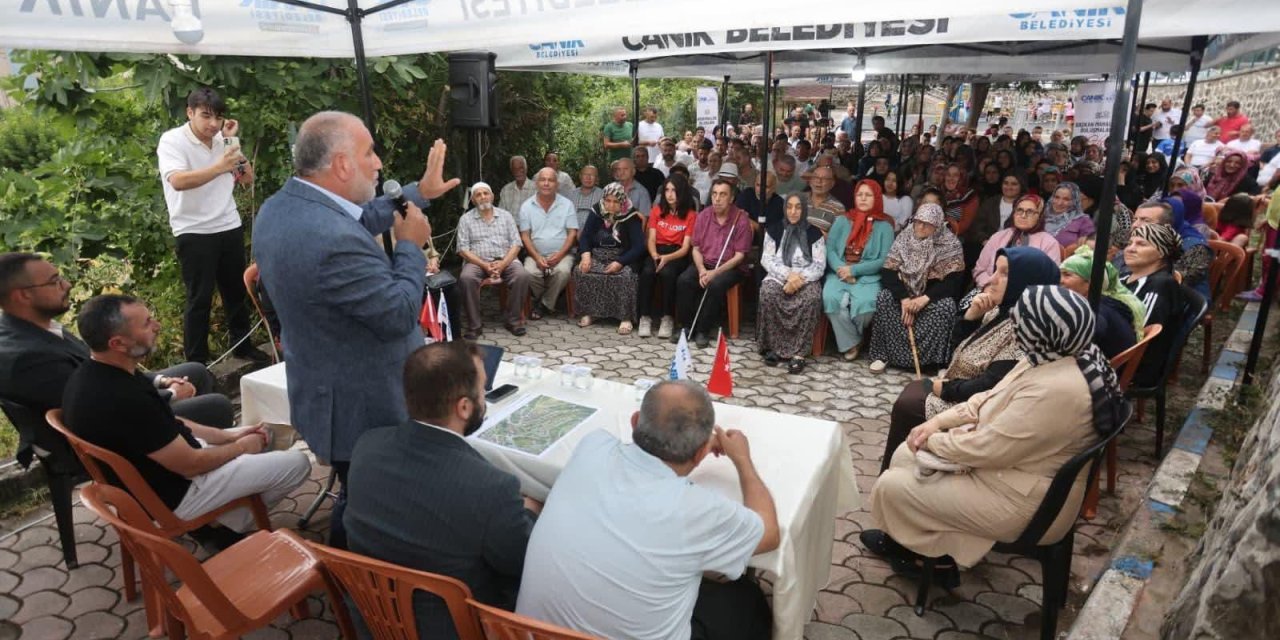 Başkan Sandıkçı'dan doğal gaz müjdesi