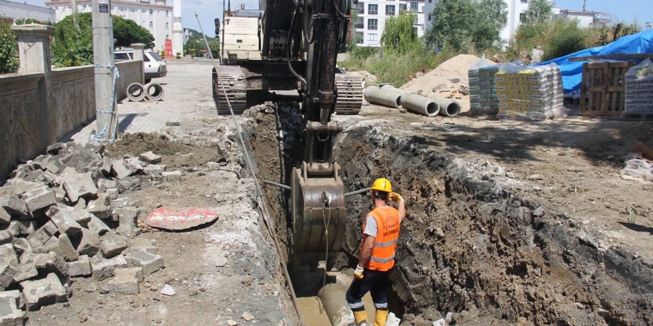 SASKİ'den Samsun'a altyapı atağı