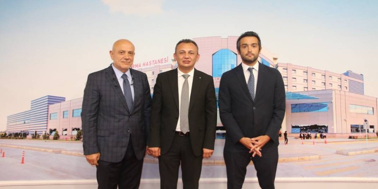 Doç. Dr. Mahmut Ulubay başhekimlik görevini devraldı