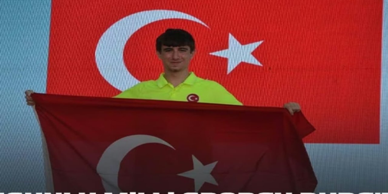 Samsunlu sporcu Avrupa ikincisi oldu