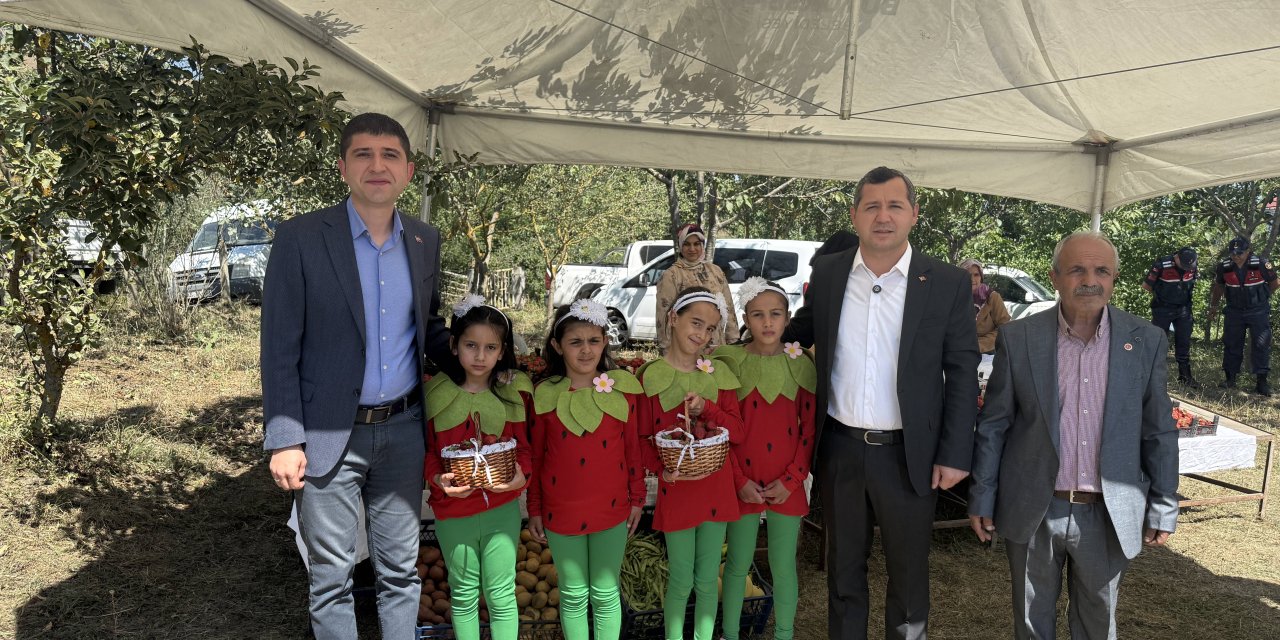 Samsun'da 3. Dürtmen Yaylası Çilek Festivali düzenlendi