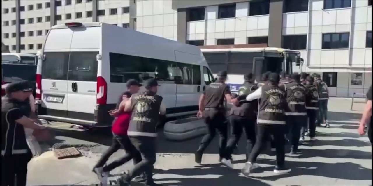 Yakalanan şüphelilerden 69'u tutuklandı