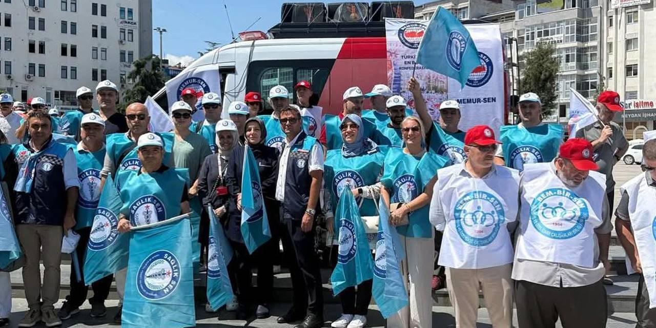 Gelirde adalet ücrette denge istiyoruz