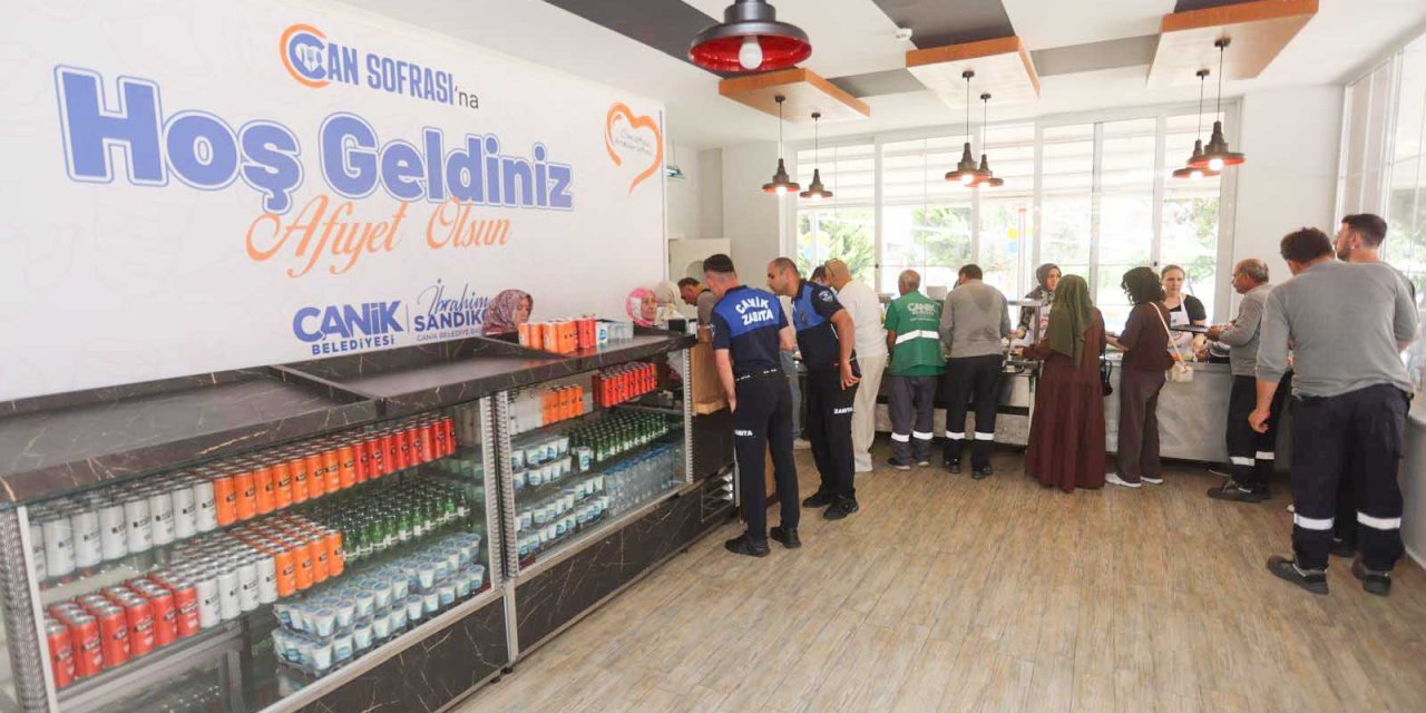 Canik'te kafeterya hizmeti başlıyor
