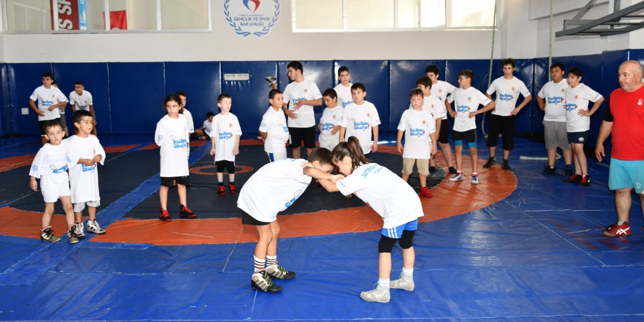 Yaz Spor Okulları’nda sona doğru