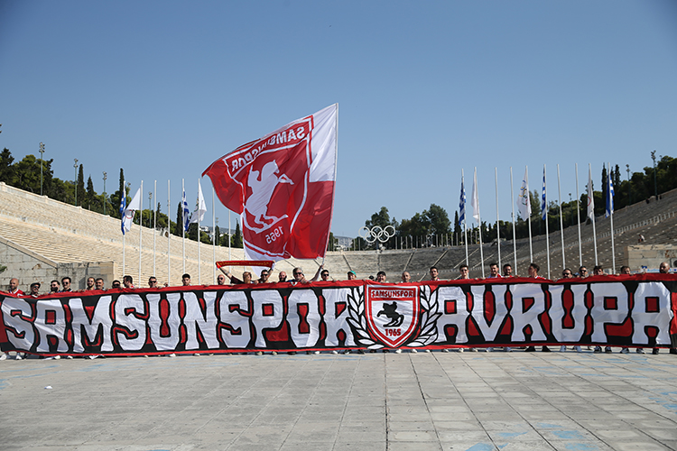 Samsunspor taraftarı 10 bin 300 kilometre geldi