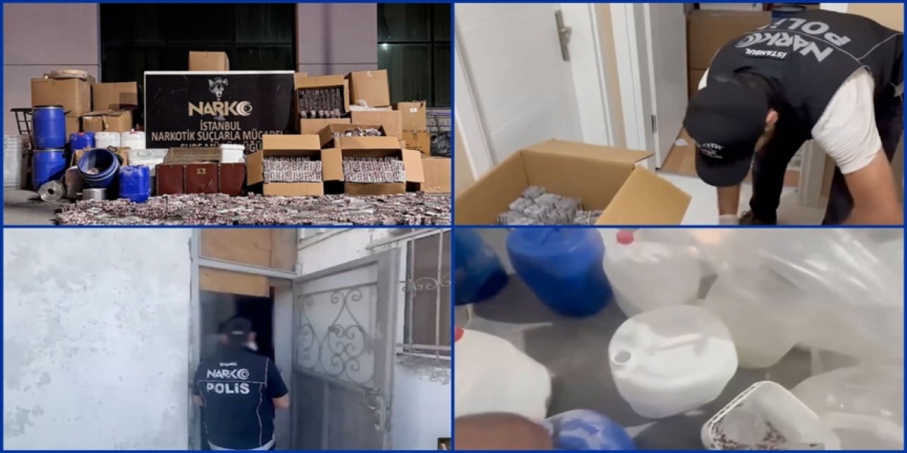 Operasyonlarda binlerce uyuşturucu hap ele geçirildi