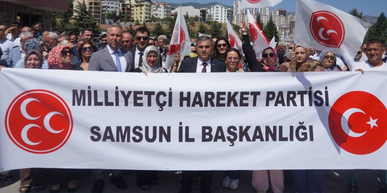 MHP Samsun İl Teşkilatı “Terörsüz Türkiye” programına katıldı