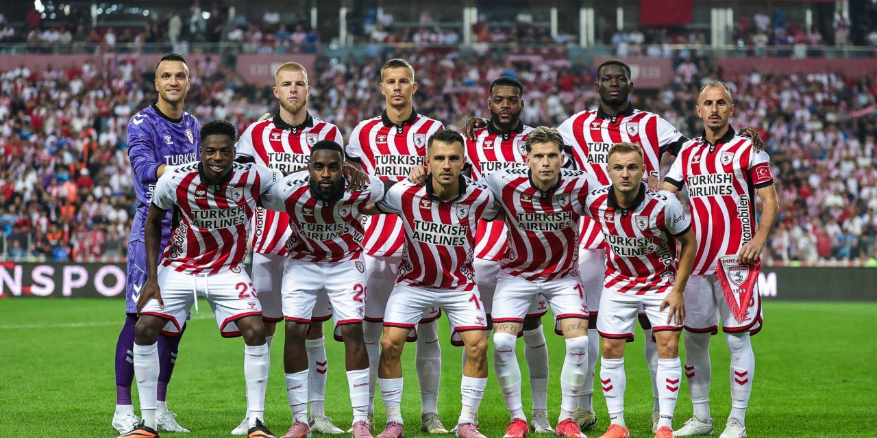 Samsunspor'un rakipleri belli oldu