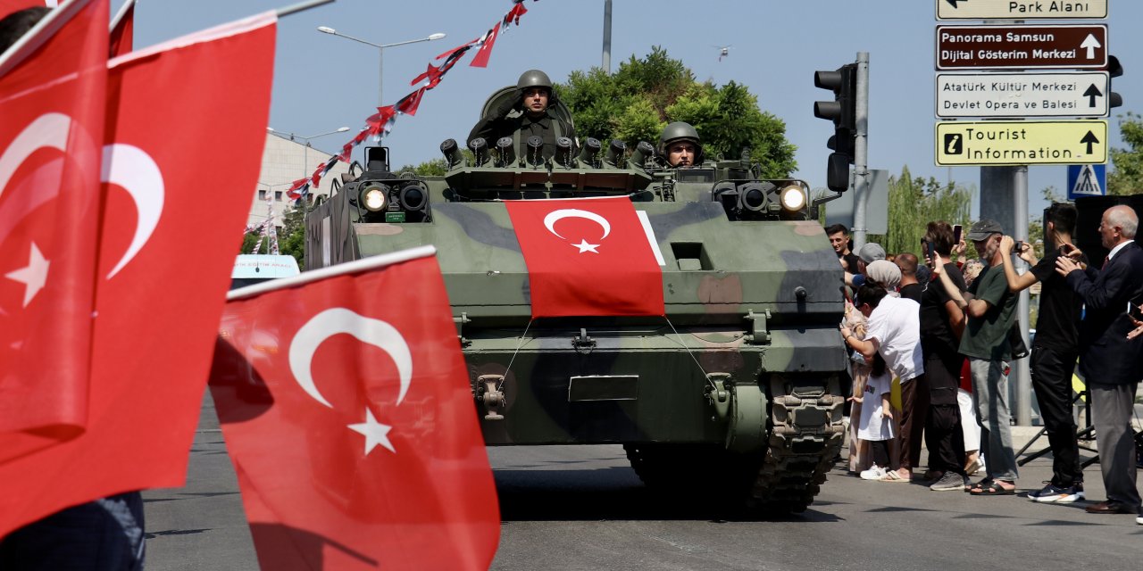 Samsun'da 30 Ağustos Zafer Bayramı coşkusu