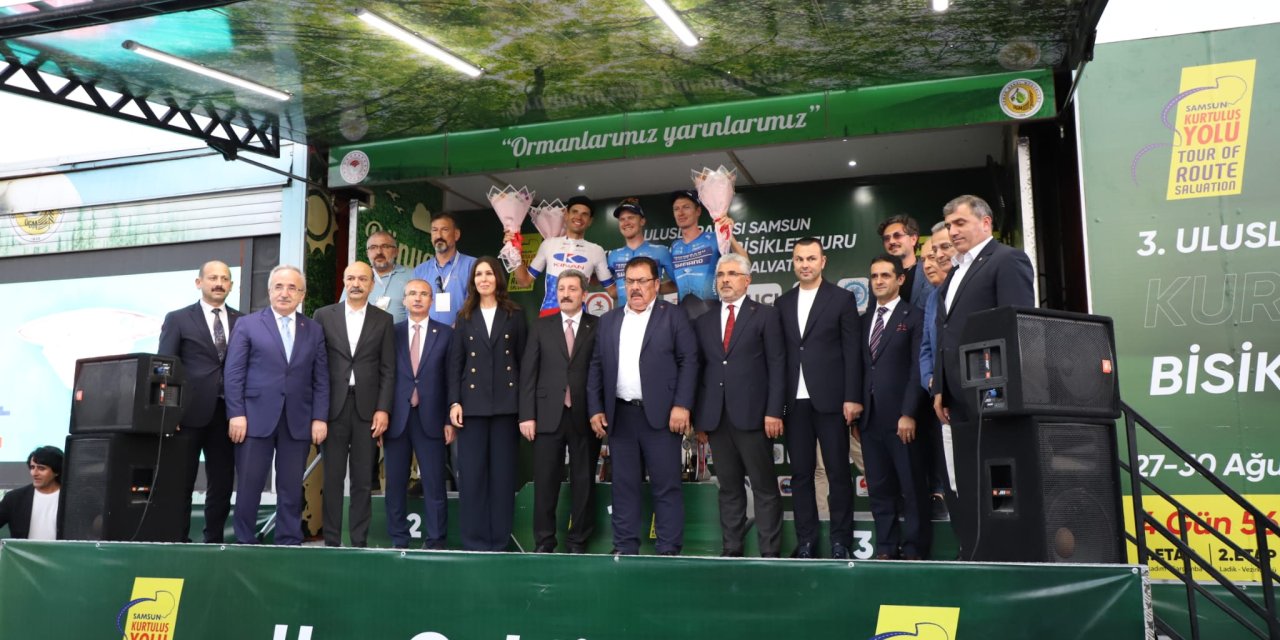 3. Uluslararası Kurtuluş Yolu Bisiklet Turu sona erdi