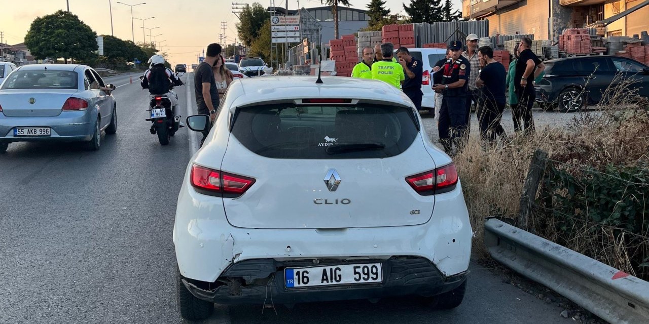 Zincirleme trafik kazasında 3 kişi yaralandı