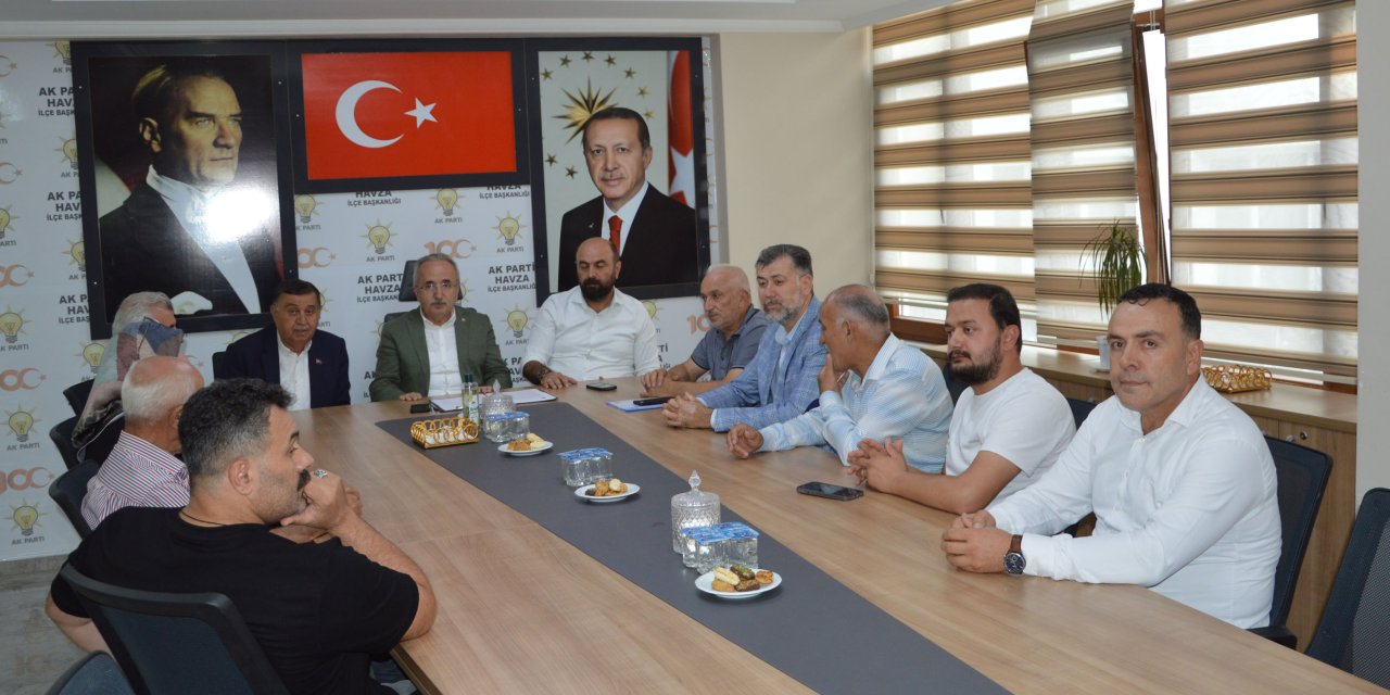 AK Parti Samsun İl Başkanı Köse'den Havza'ya ziyaret
