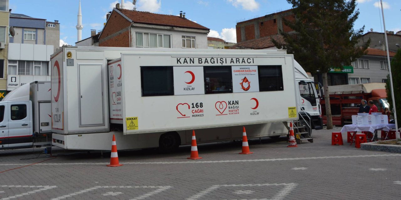 Kan bağışı çalışması yapıldı