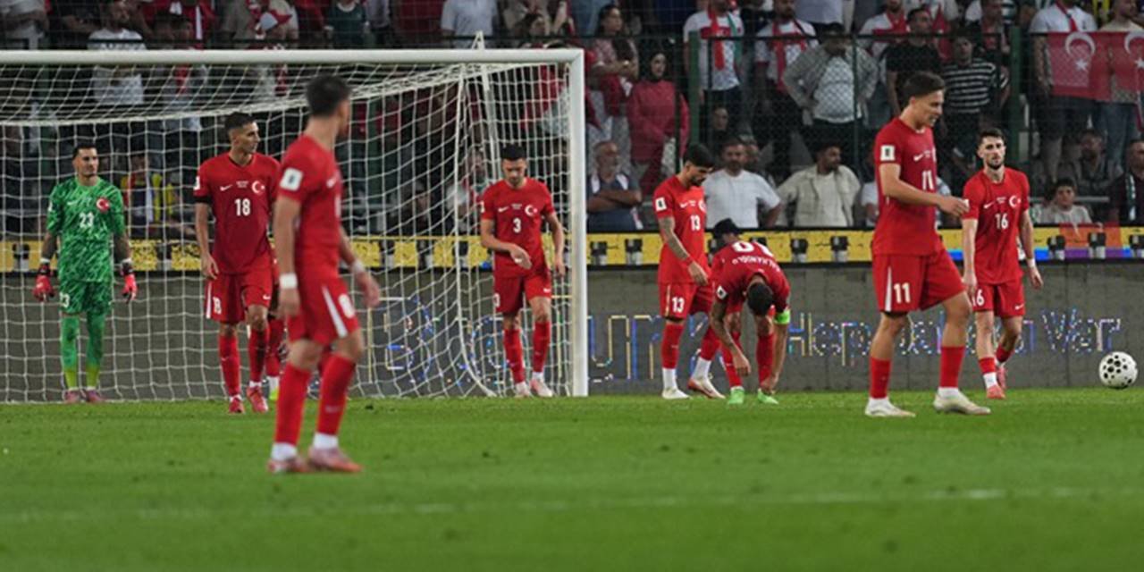Milli Takım farklı kaybetti