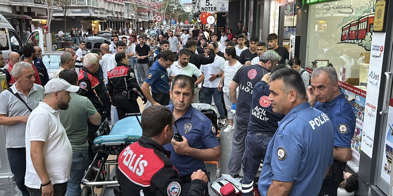 Samsun'da çıkan kavgada 1 kişi yaralandı