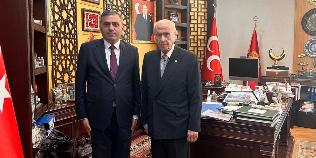 MHP Genel Başkanı Bahçeli'yi ziyaret etti