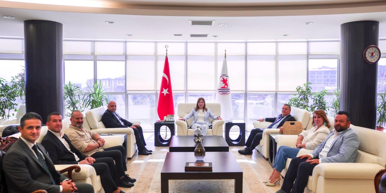Rektör Aydın, Veysel Bilen’i konuk etti