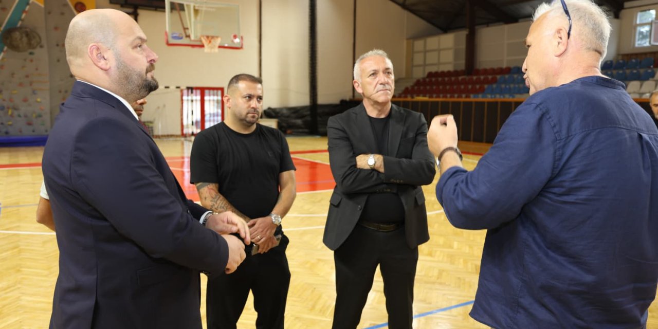 Spor salonu baştan aşağı yenilendi
