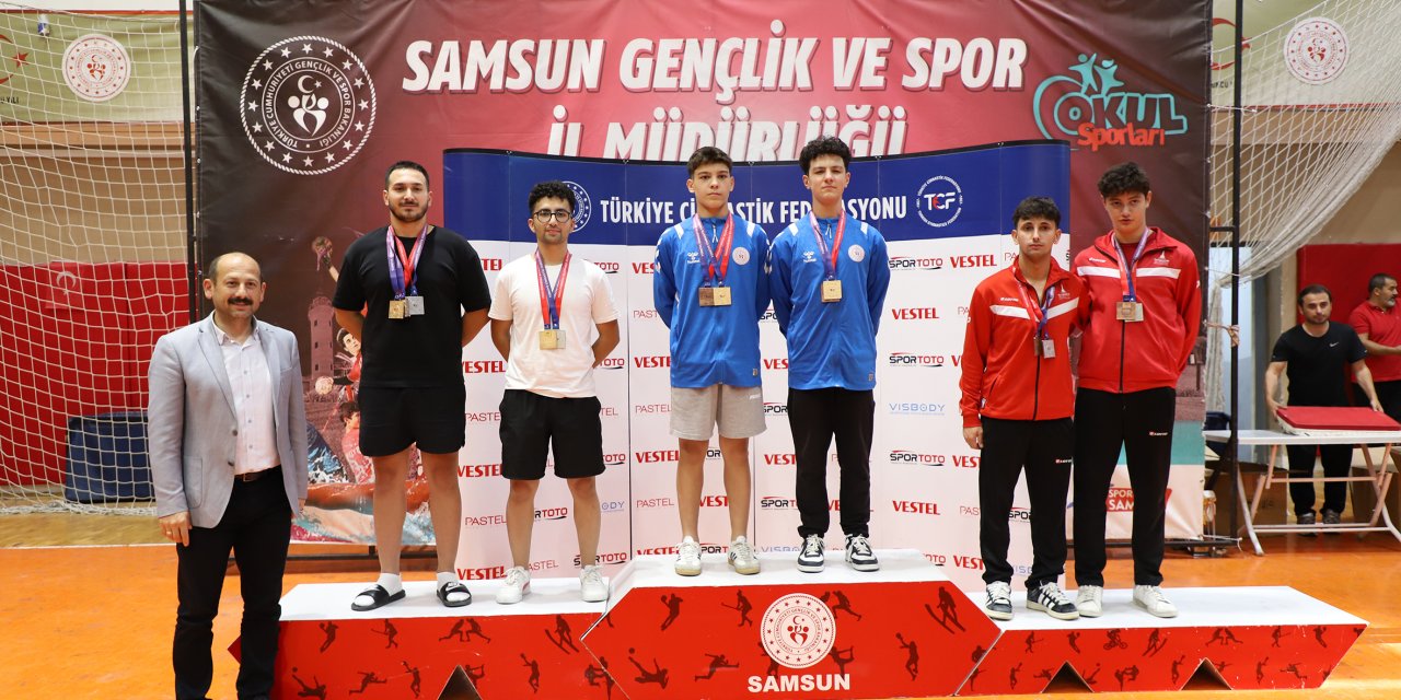Samsunlu sporcular dereceyle tamamladı