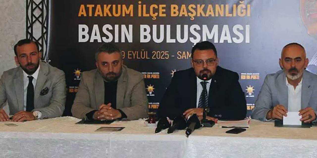 AK Parti Atakum basınla bir araya geldi