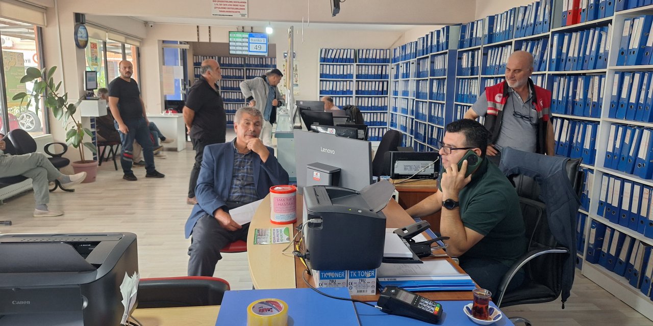 Samsun'da ÇKS başvuruları devam ediyor