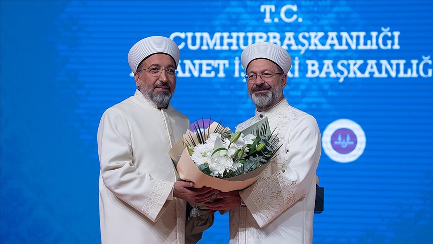 Arpaguş, görevini Ali Erbaş'tan devraldı