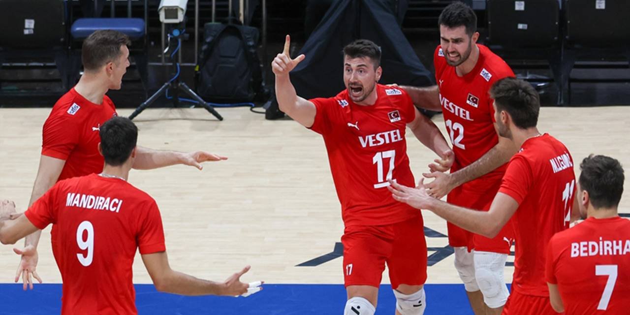 A Milli Erkek Voleybol Takımı çeyrek finale yükseldi