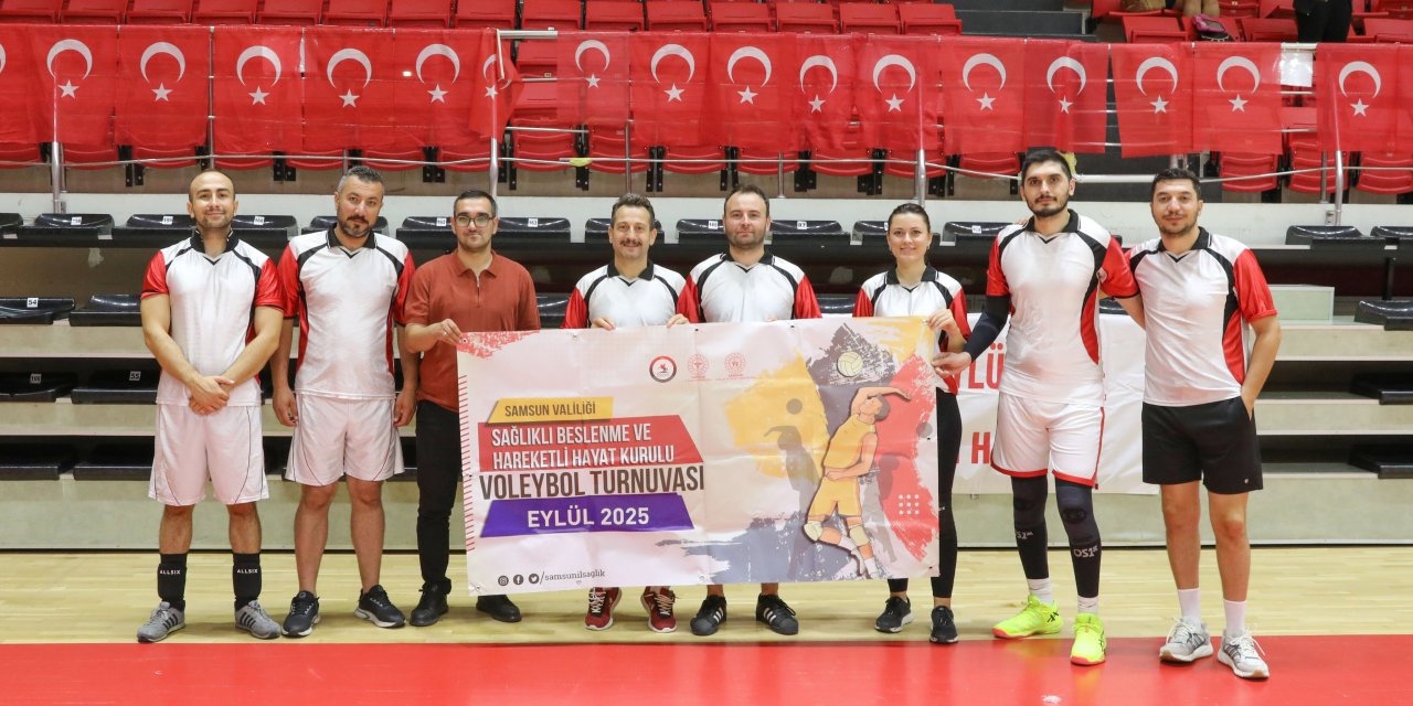 Voleybol turnuvası sona erdi