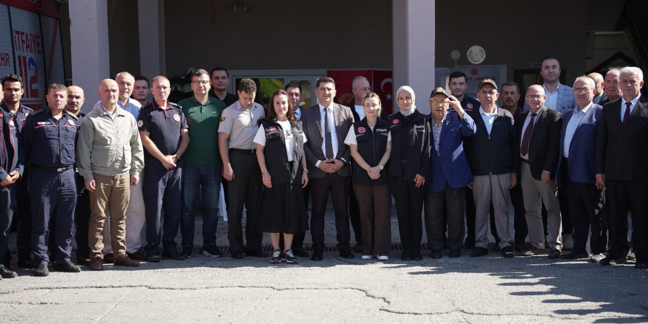 Samsun itfaiyesi 100'üncü yılını kutladı