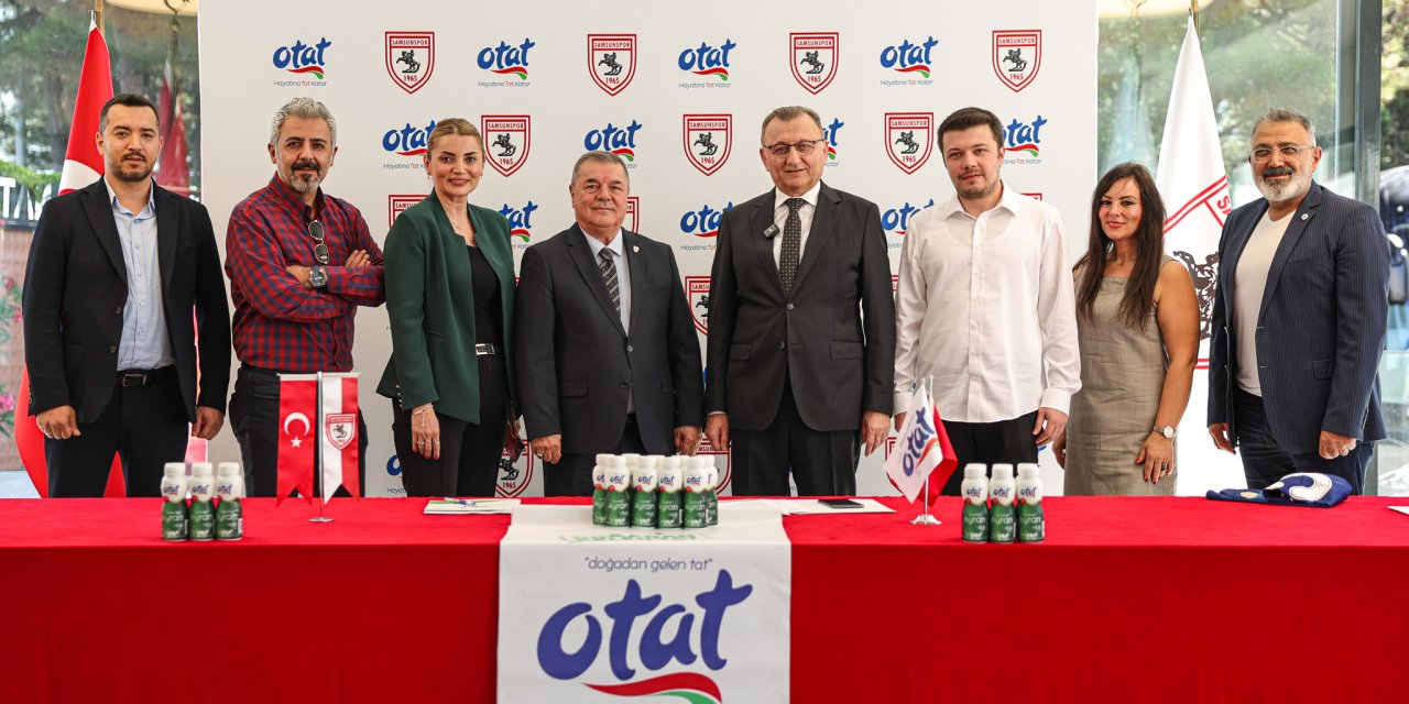 Otat Gıda ile sponsorluk anlaşması imzalandı