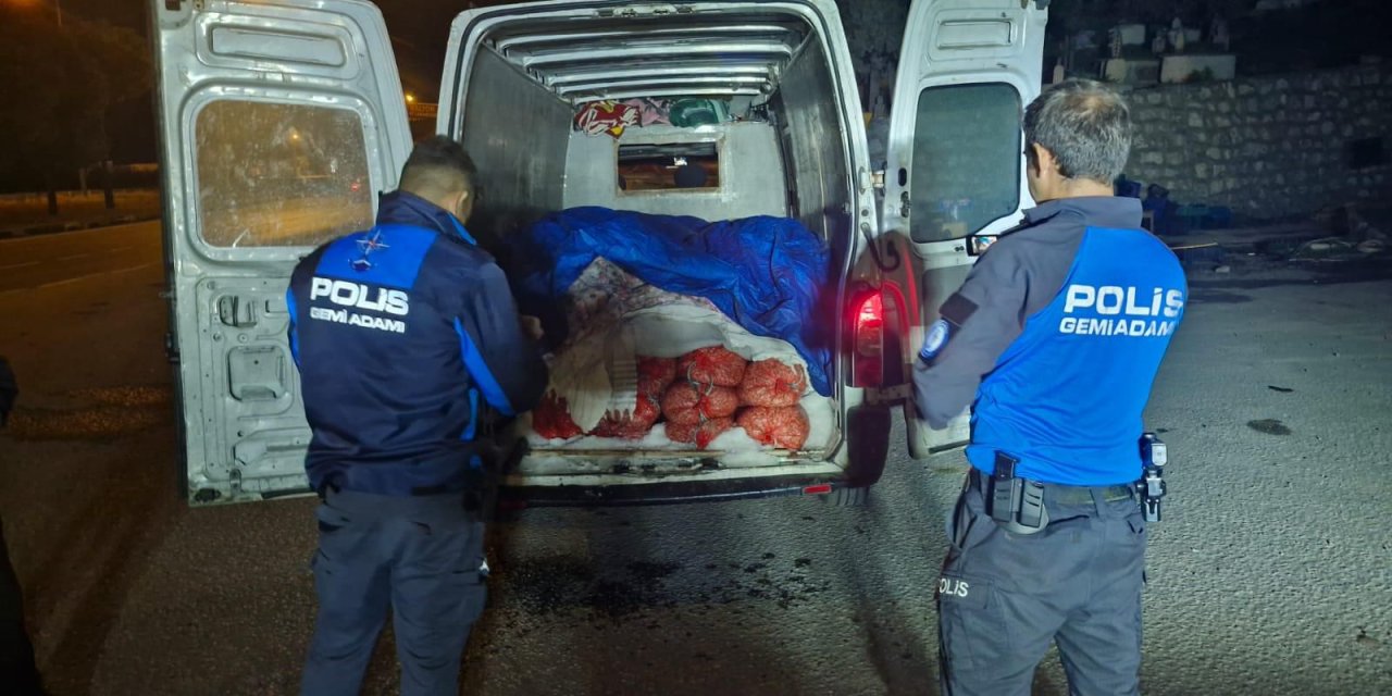 Samsun'da kaçak avlanan 5 ton midye ele geçirildi