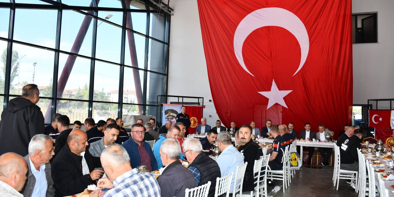 Vezirköprü'de İtfaiye Haftası kutlandı