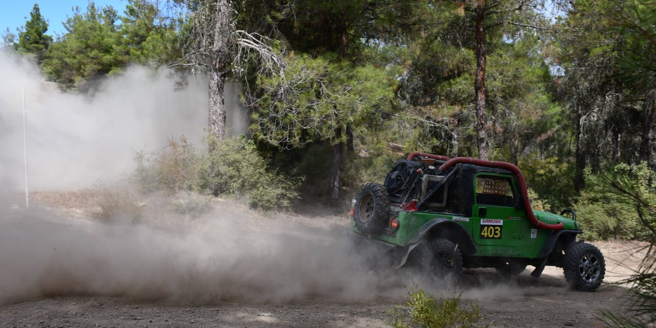 Vezirköprü Yarışı orman etabı yapıldı