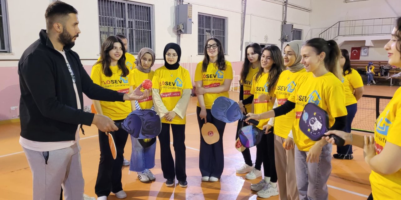 Samsun'da pickleball etkinliği düzenlendi