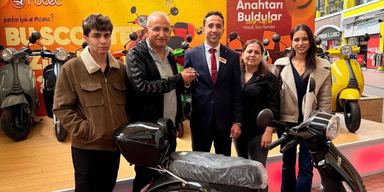 Scooter kampanyasında ilk talihliler belli oldu