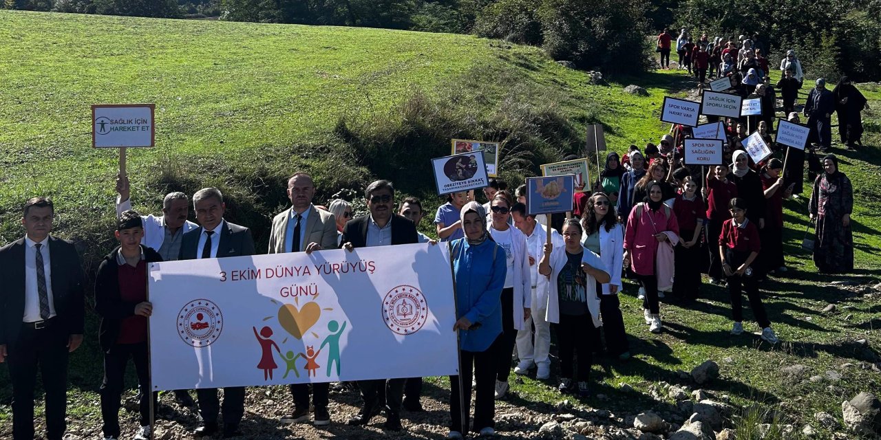 Yürüyüş Günü etkinliği düzenlendi