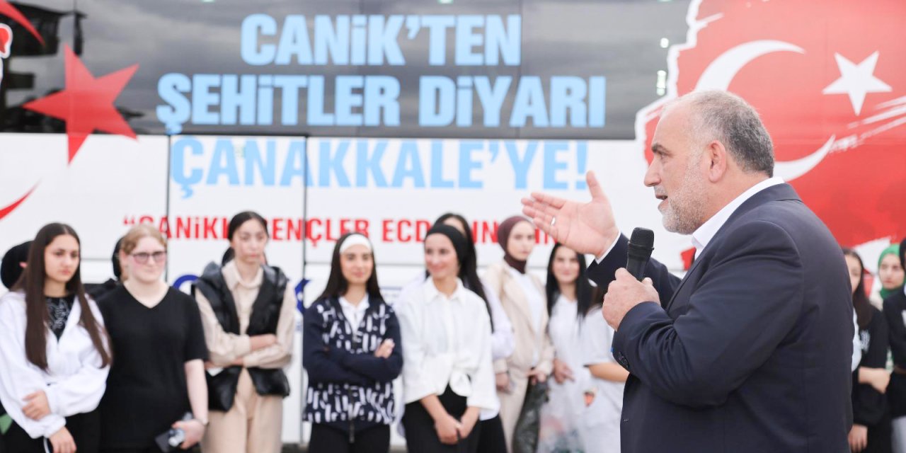Canik Belediyesi öğrencileri Çanakkale'ye gönderiyor