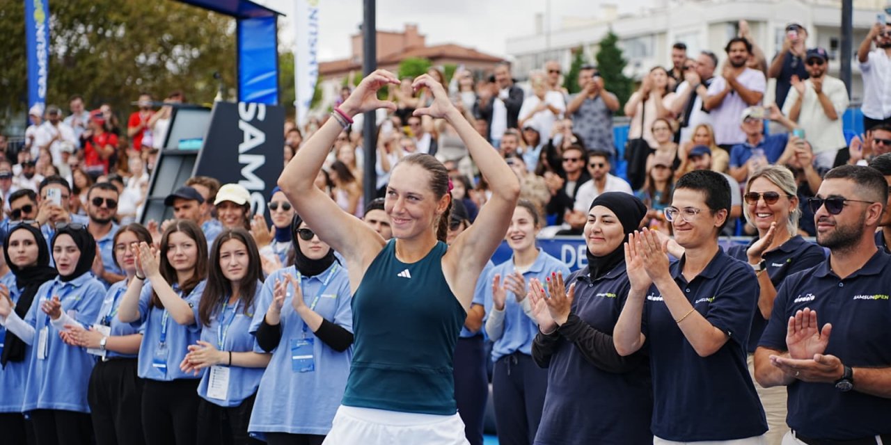 Samsun Açık WTA 125 Tenis Turnuvası sona erdi