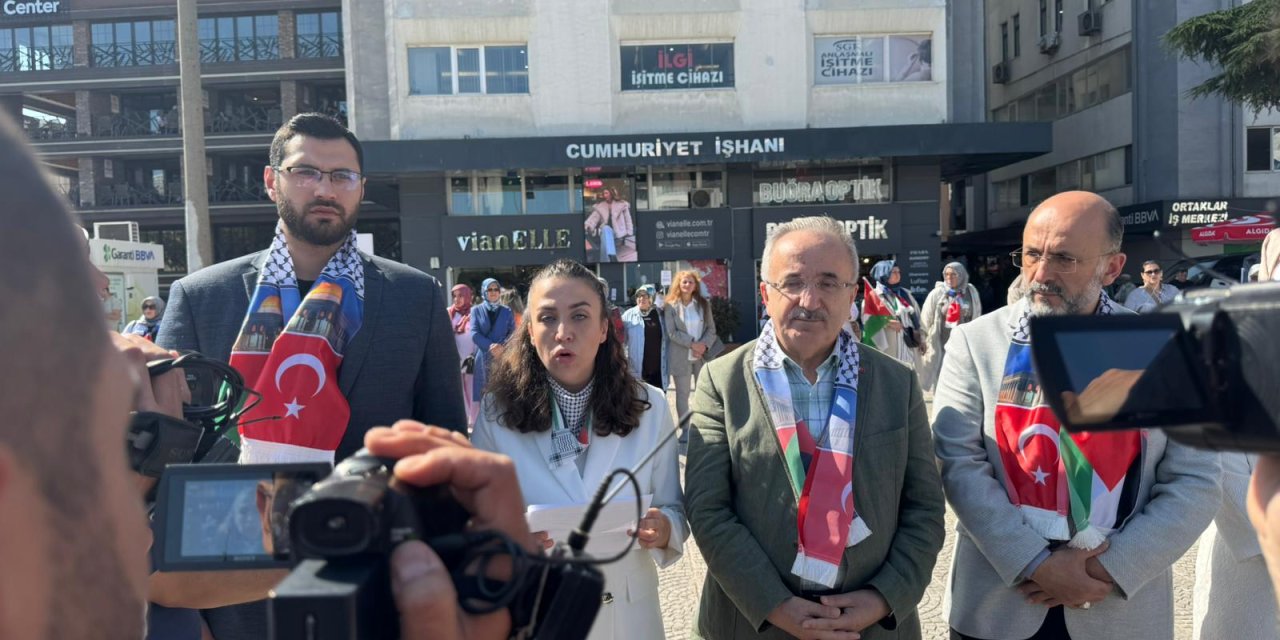 Samsun'da "Sessiz Çığlık Zinciri" etkinliği