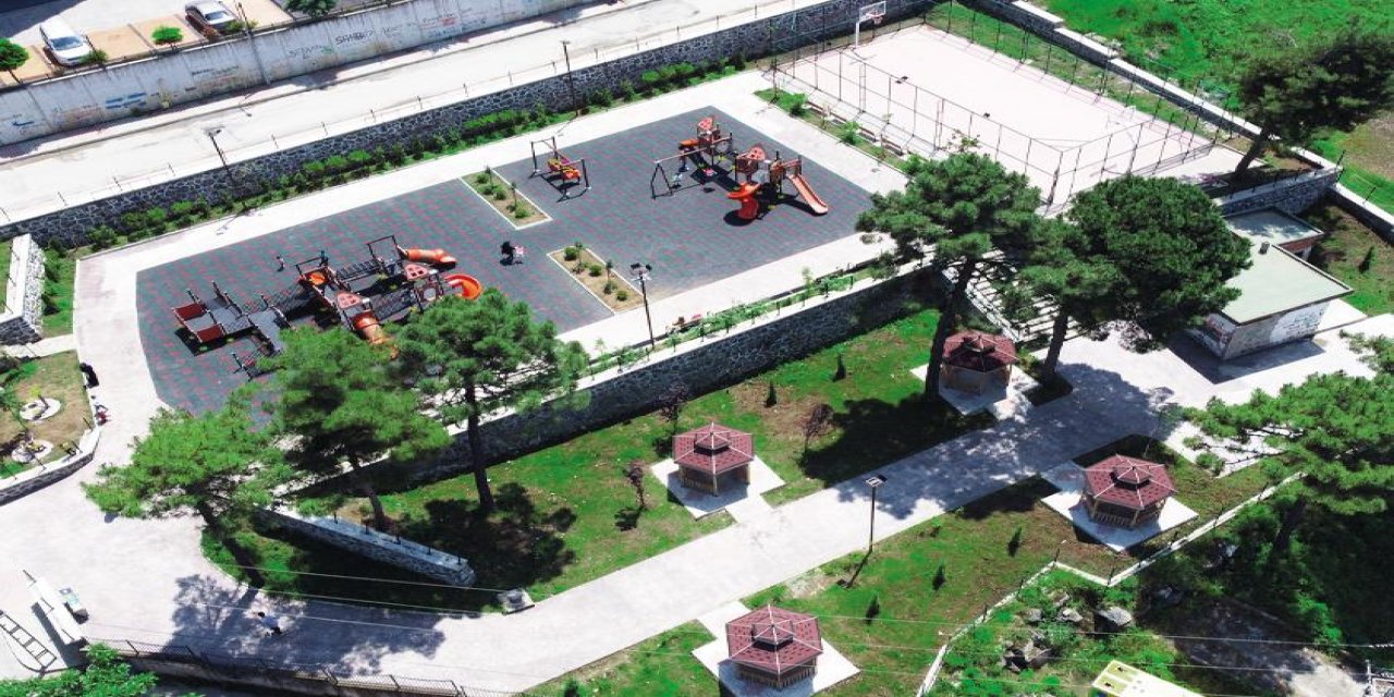 Canik'te yeni parklar hizmete sunuluyor