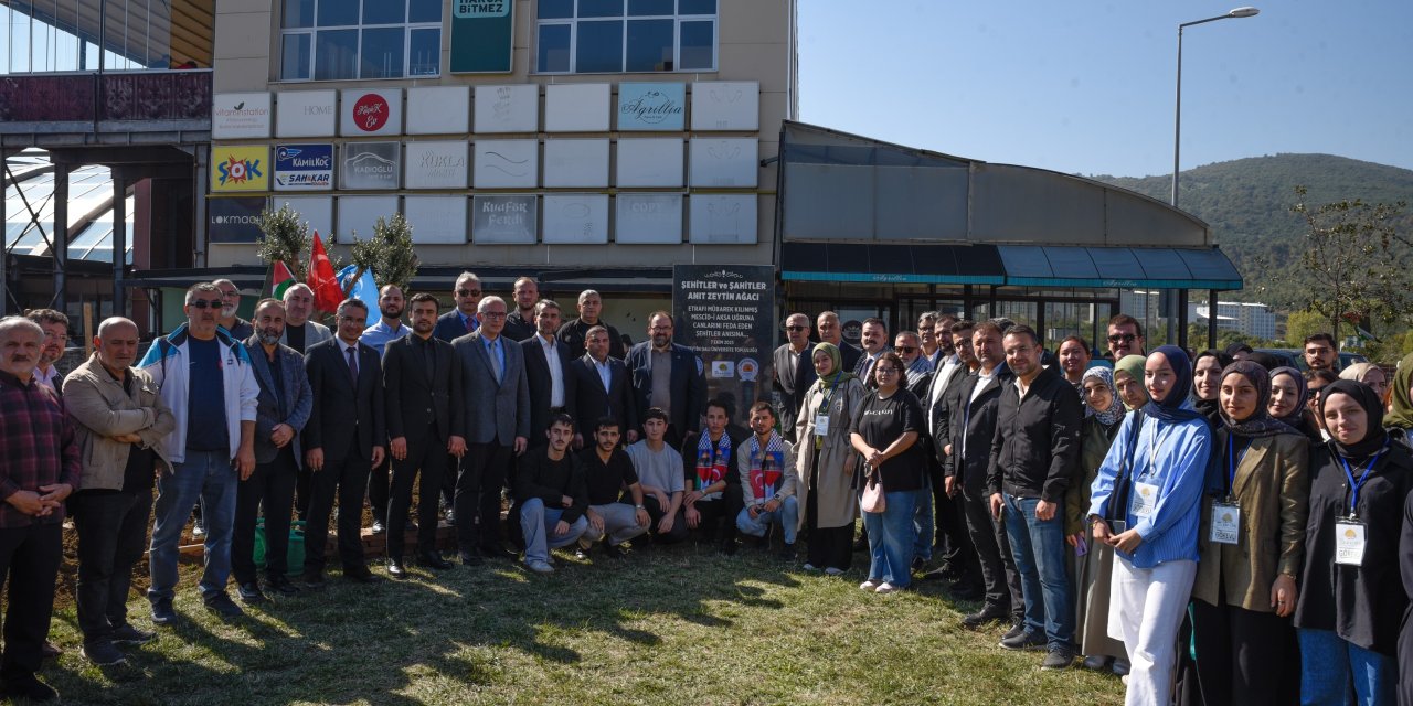 OMÜ’de Zeytin Ağacı anıtı dikildi