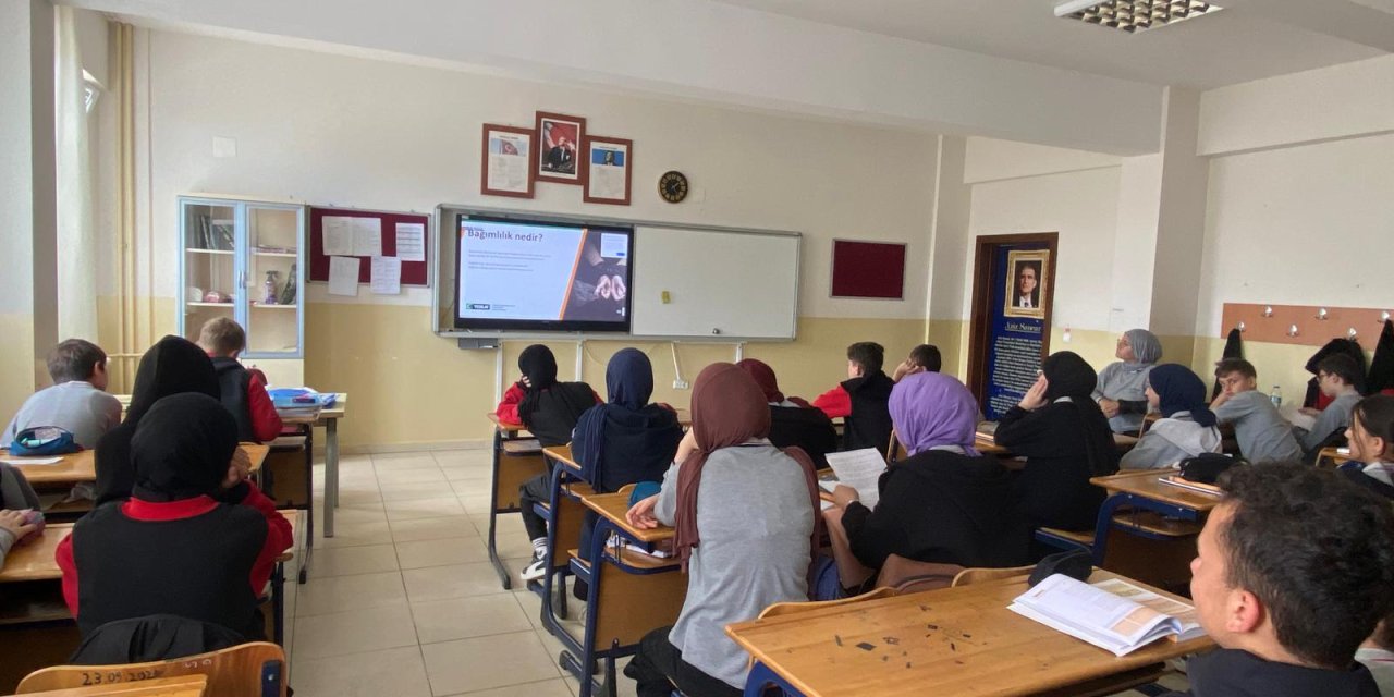 Tütün bağımlılığı farkındalık etkinliği düzenlendi