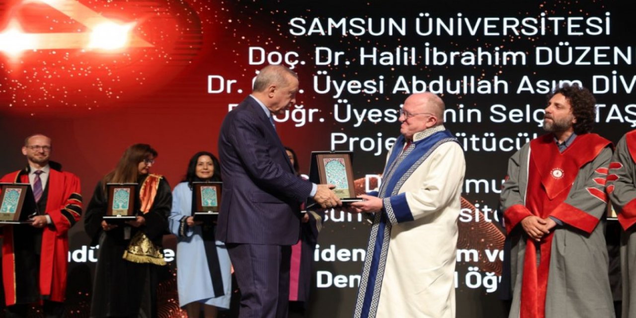SAMÜ’ye YÖK 2025 Üstün Başarı Ödülü